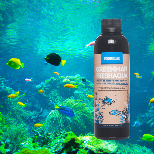 Greenman FreshAqua – Concentrado Natural para Manutenção de Aquários